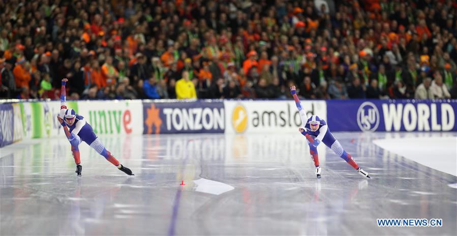 (SP)NETHERLANDS-HEERENVEEN-ISU WORLD CUP-SPEED SKATING-FINAL