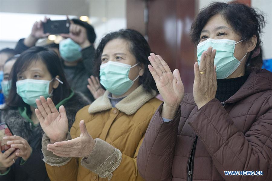 CHINA-HUBEI-WUHAN-MAKESHIFT HOSPITAL-WOMEN'S DAY (CN)