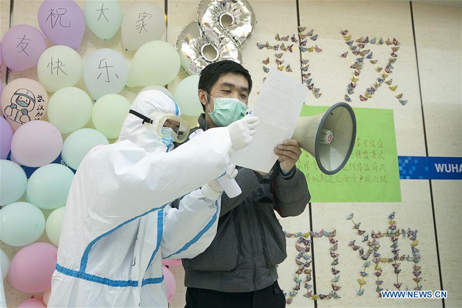 CHINA-HUBEI-WUHAN-MAKESHIFT HOSPITAL-WOMEN'S DAY (CN)