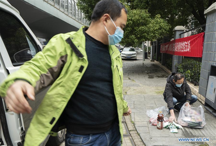 CHINA-HUBEI-WUHAN-DELIVERY MAN (CN)