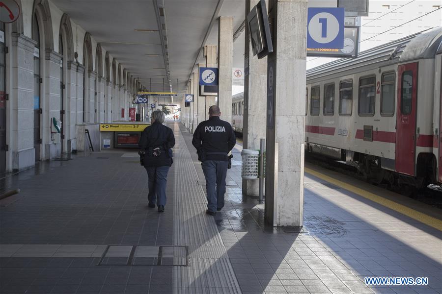 ITALY-RIMINI-CORONAVIRUS-LOCKDOWN 