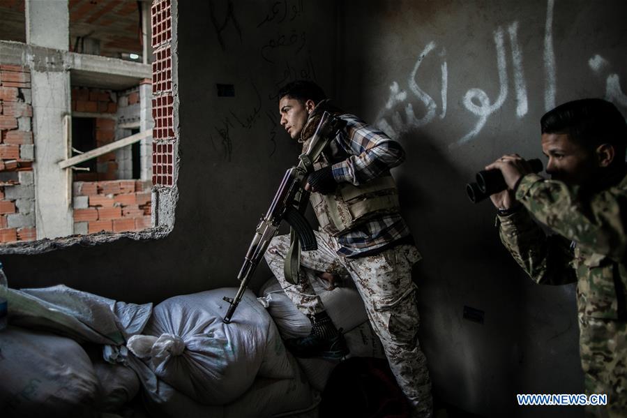 LIBYA-TRIPOLI-FRONTLINE