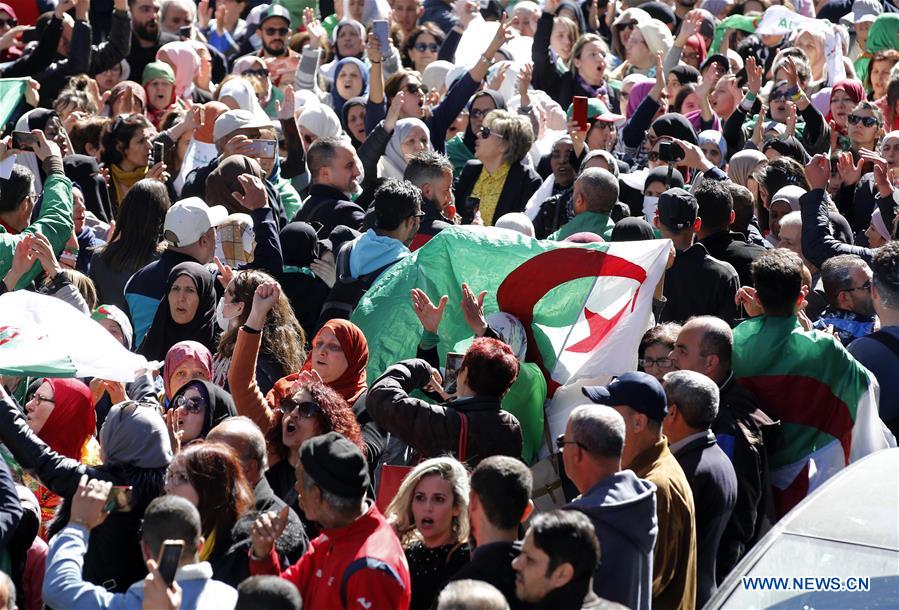 ALGERIA-ALGIERS-WOMEN'S DAY