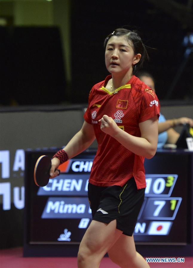 (SP)QATAR-DOHA-TABLE TENNIS-QATAR OPEN-WOMEN'S SINGLES