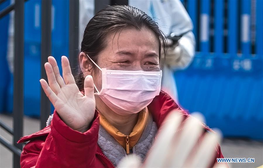 Last Batch of Cured Patients Transferred away from Sports Venue-Turned-Hospital in Wuhan