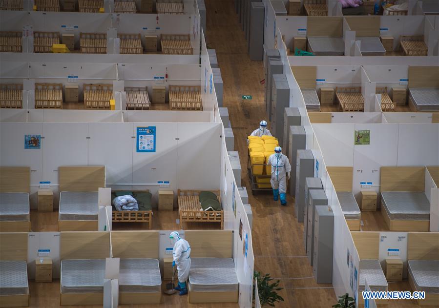 CHINA-HUBEI-WUHAN-MAKESHIFT HOSPITAL-CLOSE (CN)