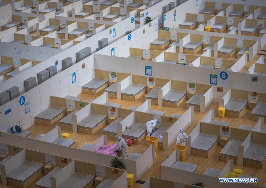 CHINA-HUBEI-WUHAN-MAKESHIFT HOSPITAL-CLOSE (CN)