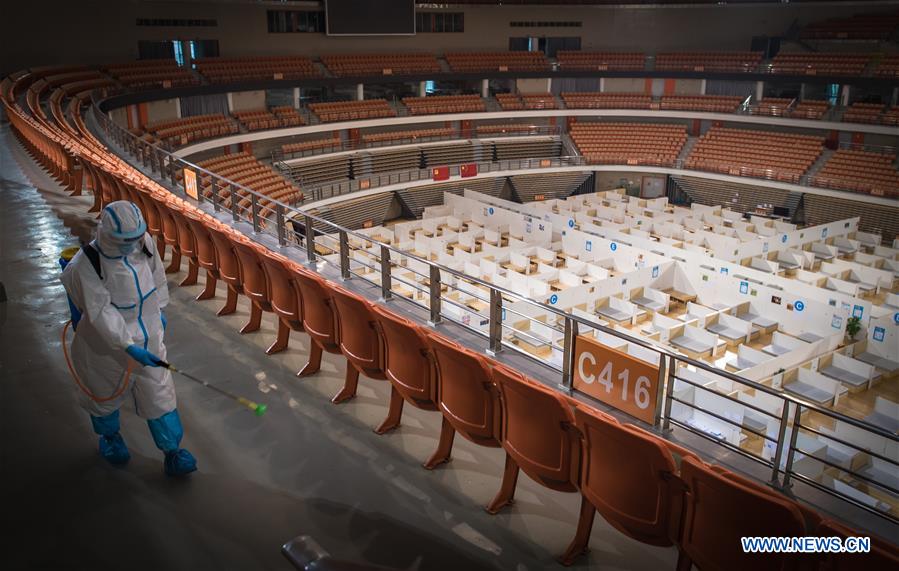 CHINA-HUBEI-WUHAN-MAKESHIFT HOSPITAL-CLOSE (CN)