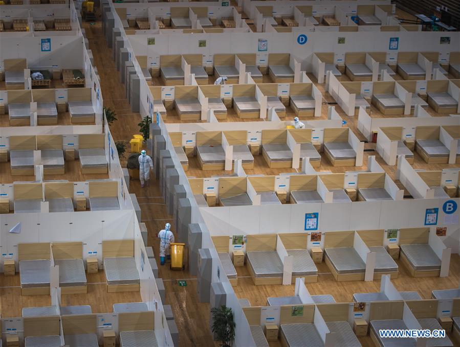 CHINA-HUBEI-WUHAN-MAKESHIFT HOSPITAL-CLOSE (CN)