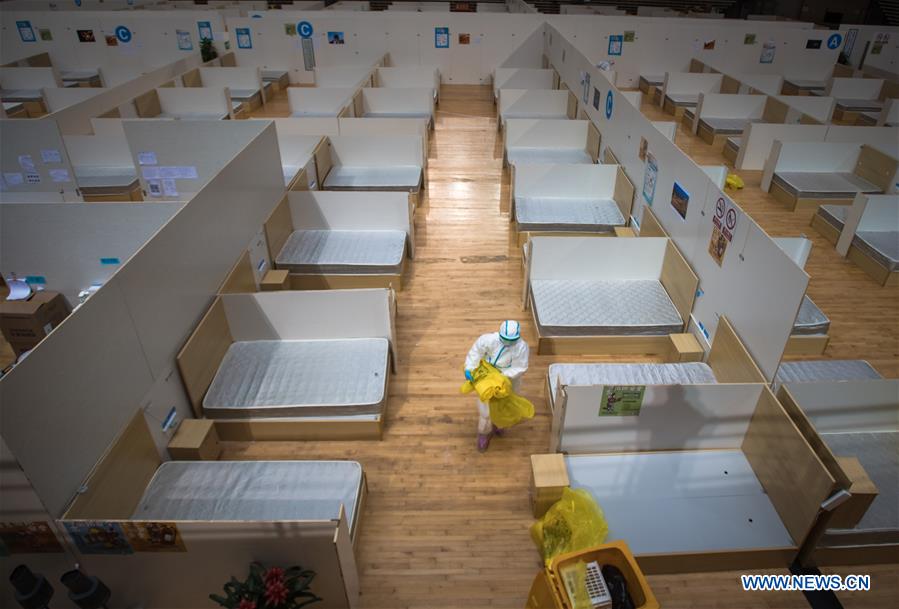 CHINA-HUBEI-WUHAN-MAKESHIFT HOSPITAL-CLOSE (CN)