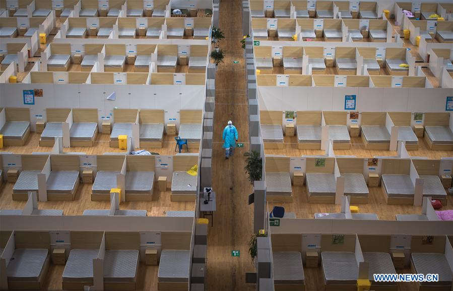 CHINA-HUBEI-WUHAN-MAKESHIFT HOSPITAL-CLOSE (CN)