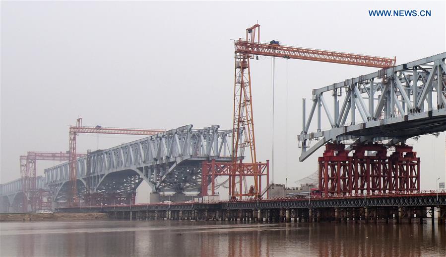 CHINA-HENAN-YELLOW RIVER-BRIDGE-CONSTRUCTION (CN)