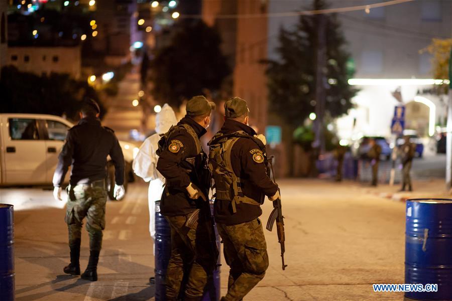 MIDEAST-BETHLEHEM-CORONAVIRUS-QUARANTINE