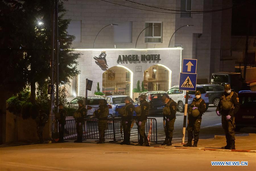 MIDEAST-BETHLEHEM-CORONAVIRUS-QUARANTINE