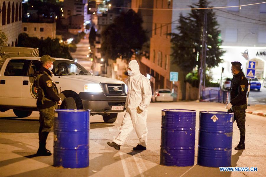 MIDEAST-BETHLEHEM-CORONAVIRUS-QUARANTINE