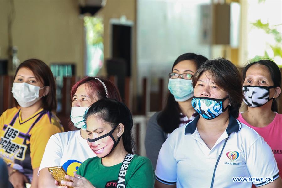 PHILIPPINES-SAN JUAN CITY-SCHOOL-DISINFECTION-COVID-19 PREVENTION