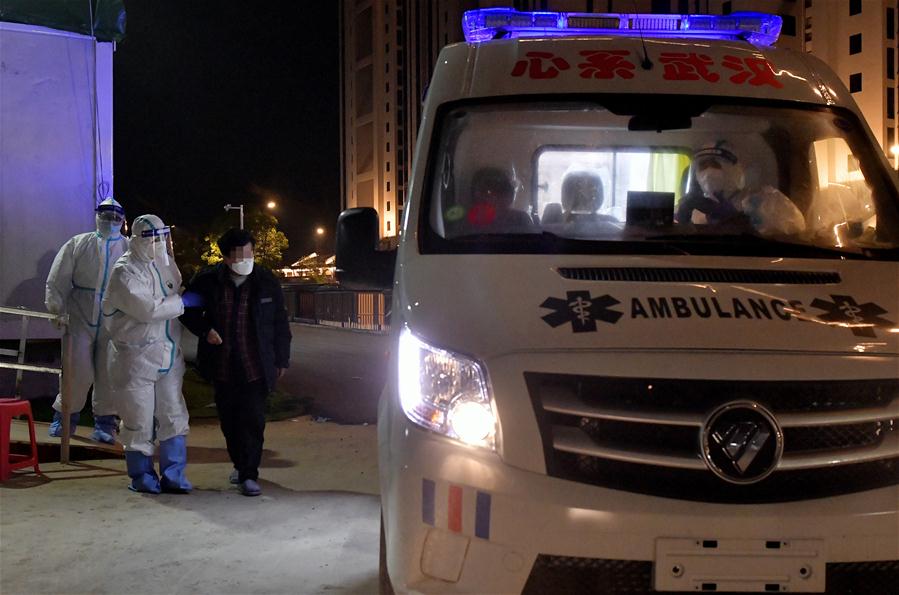 CHINA-HUBEI-WUHAN-COVID-19-LEISHENSHAN HOSPITAL-AMBULANCE DRIVER (CN)