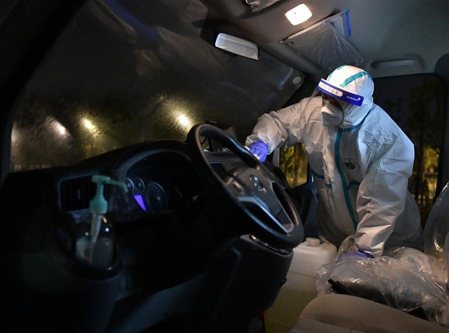 CHINA-HUBEI-WUHAN-COVID-19-LEISHENSHAN HOSPITAL-AMBULANCE DRIVER (CN)