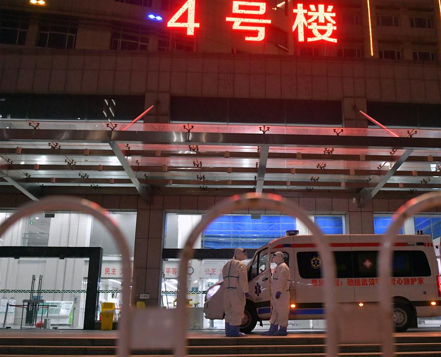 CHINA-HUBEI-WUHAN-COVID-19-LEISHENSHAN HOSPITAL-AMBULANCE DRIVER (CN)