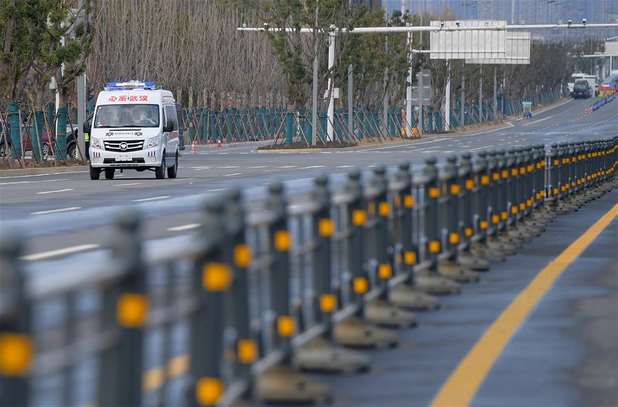 CHINA-HUBEI-WUHAN-COVID-19-LEISHENSHAN HOSPITAL-AMBULANCE DRIVER (CN)