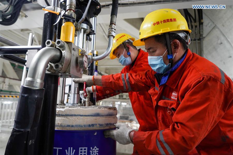 CHINA-JIANGSU-NANJING-YANGTZE RIVER EXPRESS-CONSTRUCTION(CN)