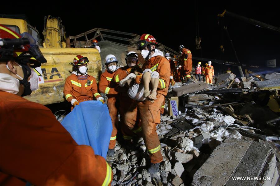 #CHINA-FUJIAN-QUANZHOU-BUILDING COLLAPSE-RESCUE (CN)