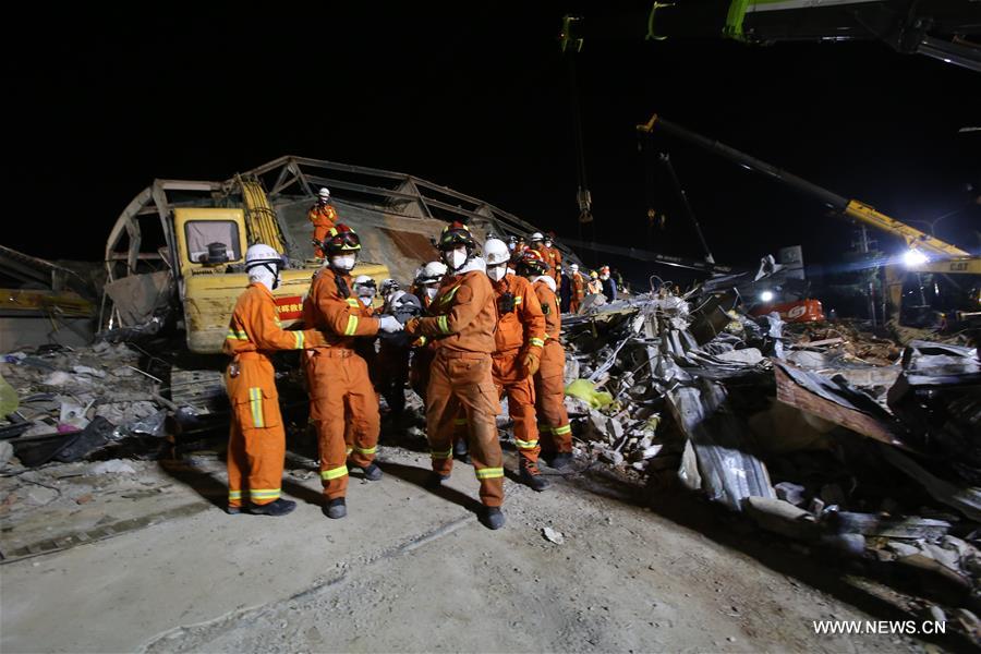 #CHINA-FUJIAN-QUANZHOU-BUILDING COLLAPSE-RESCUE (CN)