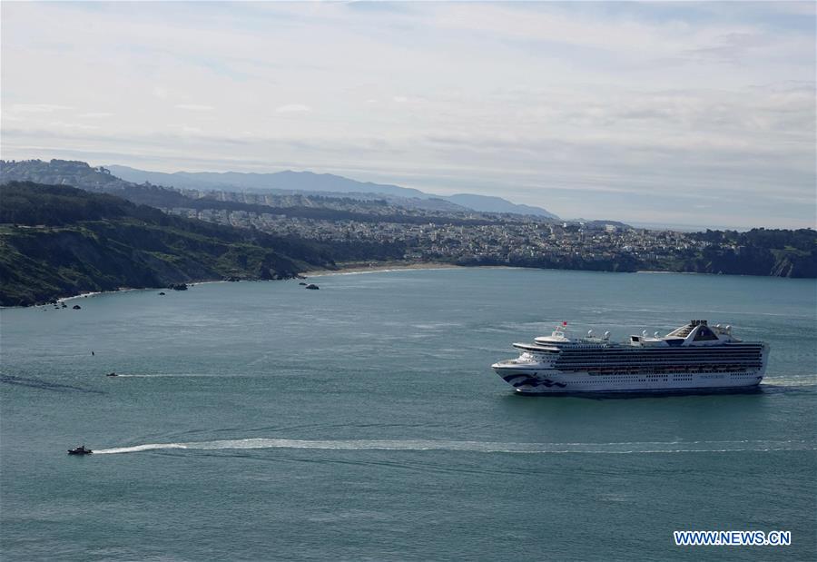 U.S.-SAN FRANCISCO-GRAND PRINCESS-CRUISE SHIP-COVID-19