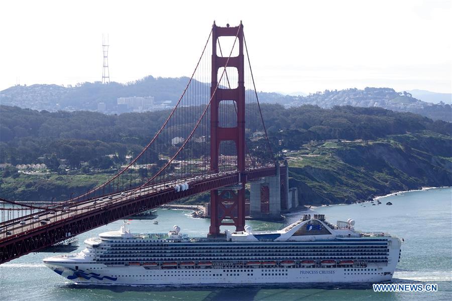 U.S.-SAN FRANCISCO-GRAND PRINCESS-CRUISE SHIP-COVID-19