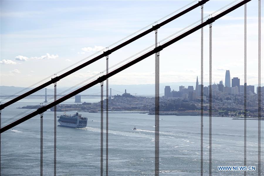 U.S.-SAN FRANCISCO-GRAND PRINCESS-CRUISE SHIP-COVID-19