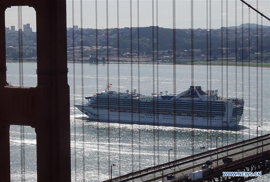 U.S.-SAN FRANCISCO-GRAND PRINCESS-CRUISE SHIP-COVID-19