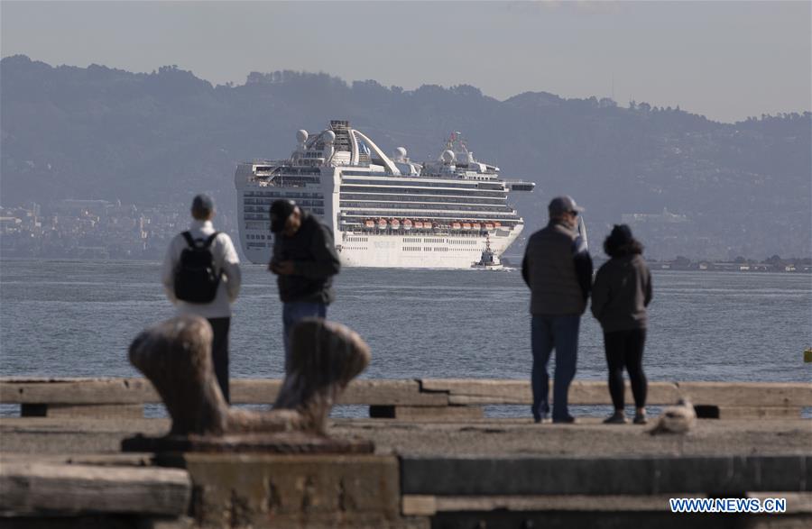 U.S.-SAN FRANCISCO-GRAND PRINCESS-CRUISE SHIP-COVID-19