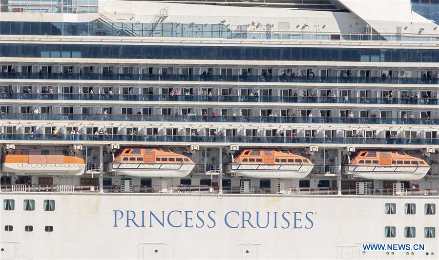 U.S.-SAN FRANCISCO-GRAND PRINCESS-CRUISE SHIP-COVID-19