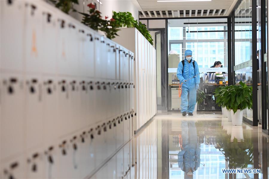 CHINA-HUNAN-CHANGSHA-OFFICE BUILDING-RETURN TO WORK (CN)