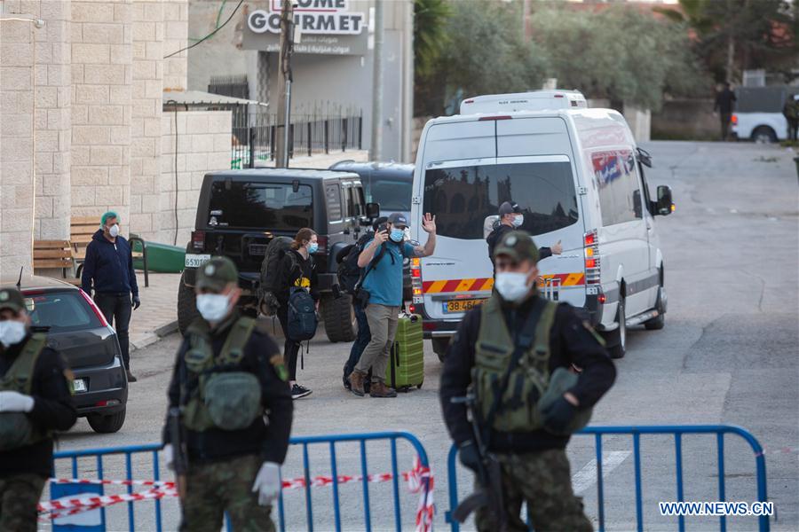 MIDEAST-BETHLEHEM-CORONAVIRUS