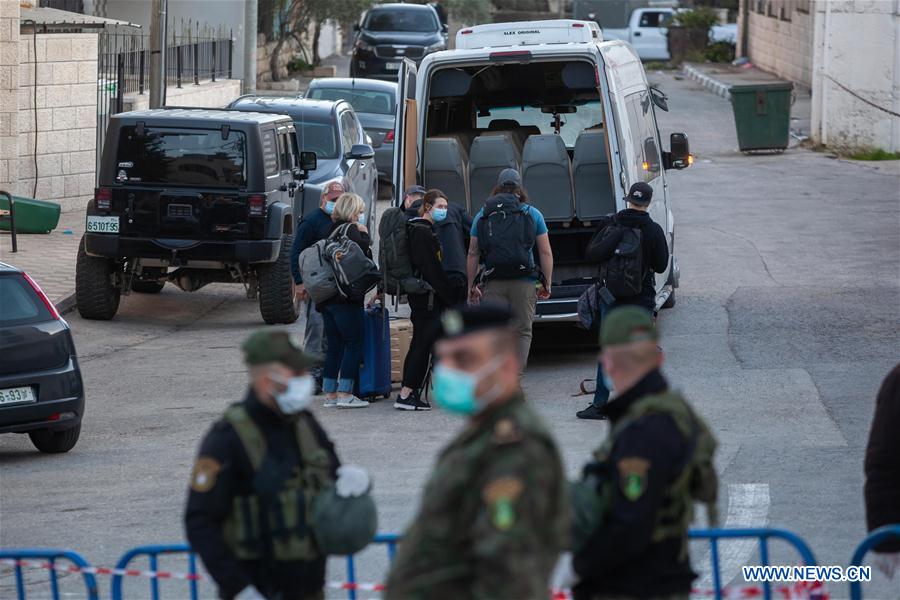 MIDEAST-BETHLEHEM-CORONAVIRUS