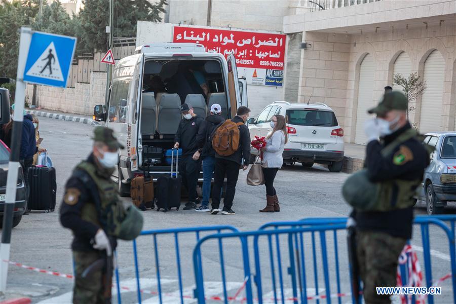 MIDEAST-BETHLEHEM-CORONAVIRUS