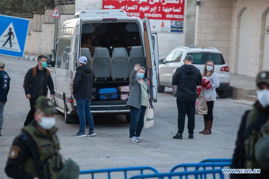 MIDEAST-BETHLEHEM-CORONAVIRUS