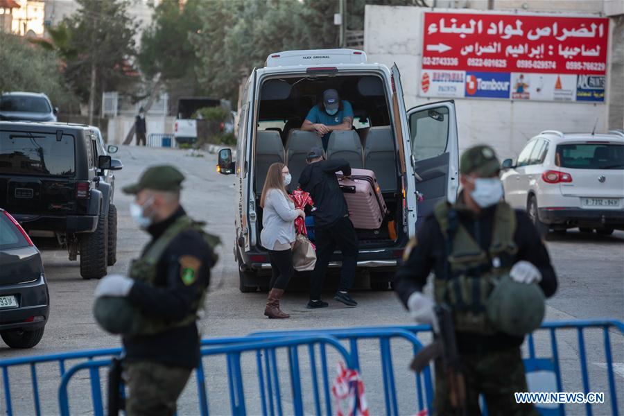 MIDEAST-BETHLEHEM-CORONAVIRUS