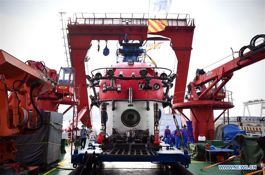 (SCI-TECH)CHINA-HAINAN-TANSUO-1-EXPEDITION (CN)