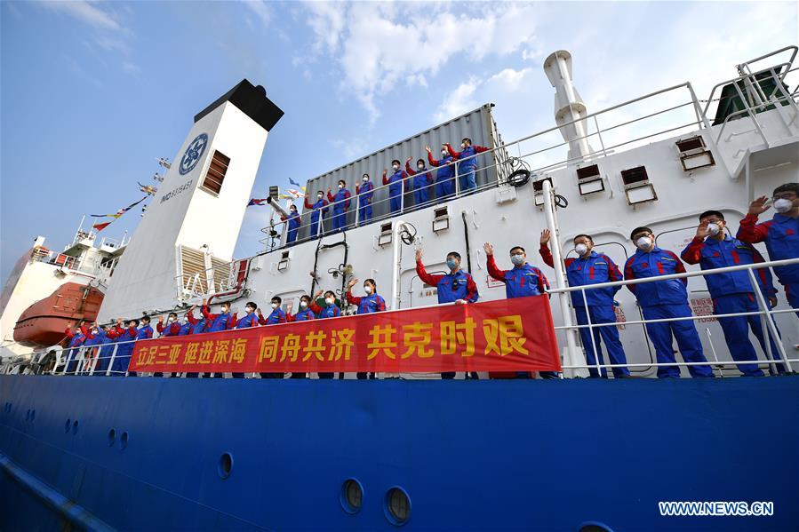 (SCI-TECH)CHINA-HAINAN-TANSUO-1-EXPEDITION (CN)