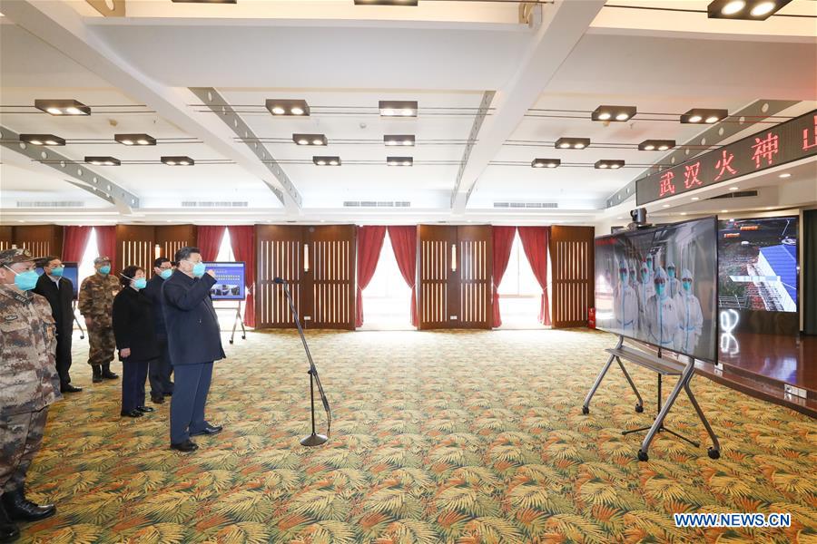 CHINA-WUHAN-XI JINPING-INSPECTION (CN)