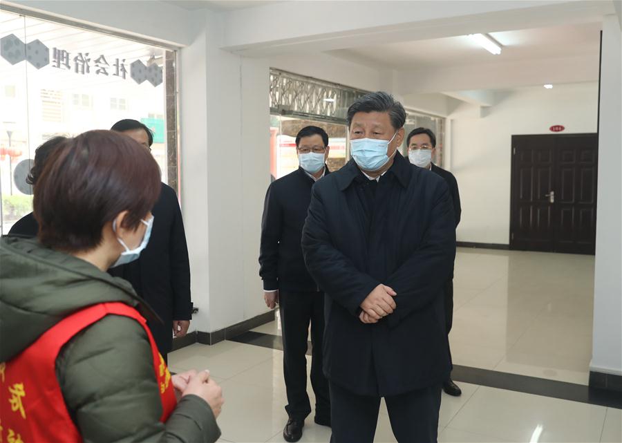 CHINA-WUHAN-XI JINPING-COVID-19-EPIDEMIC PREVENTION AND CONTROL-INSPECTION (CN)