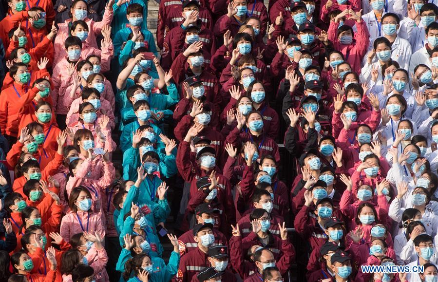 CHINA-WUHAN-TEMPORARY HOSPITALS-CLOSURE (CN)