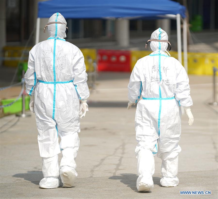 CHINA-WUHAN-TEMPORARY HOSPITALS-CLOSURE (CN)