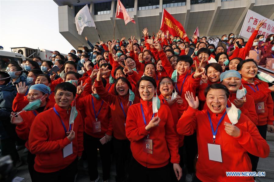 CHINA-WUHAN-TEMPORARY HOSPITALS-CLOSURE (CN)