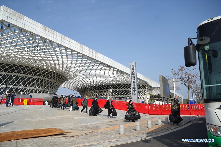 CHINA-WUHAN-TEMPORARY HOSPITALS-CLOSURE (CN)