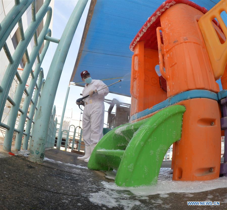 KUWAIT-HAWALLI GOVERNORATE-CORONAVIRUS-STERILIZATION CAMPAIGN