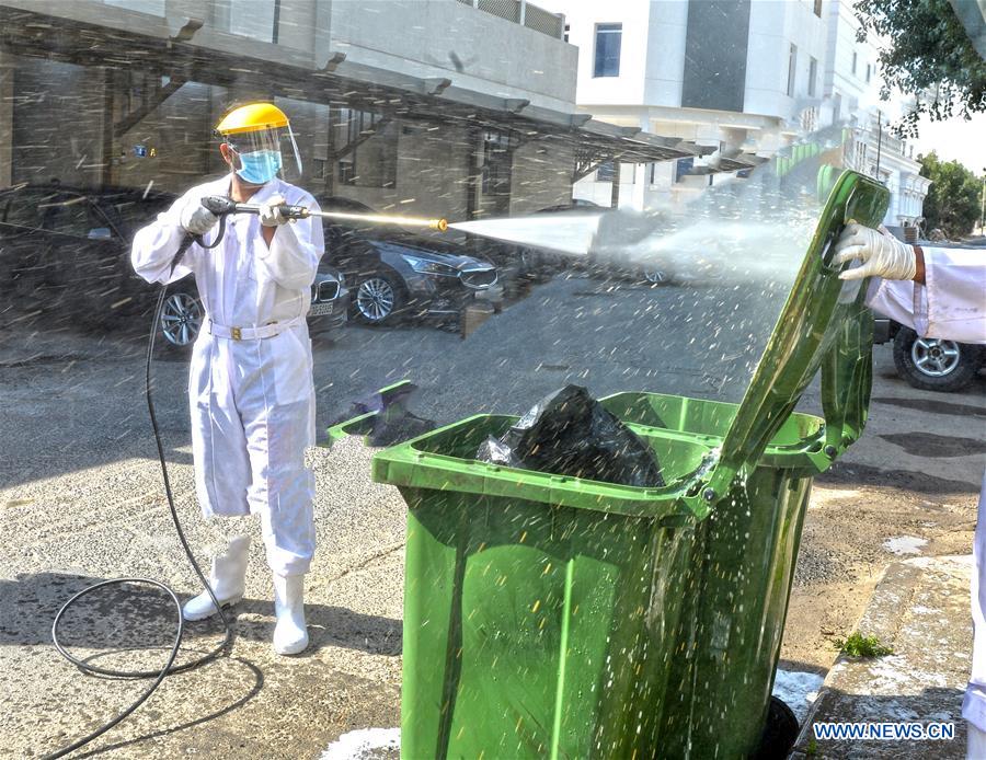 KUWAIT-HAWALLI GOVERNORATE-CORONAVIRUS-STERILIZATION CAMPAIGN