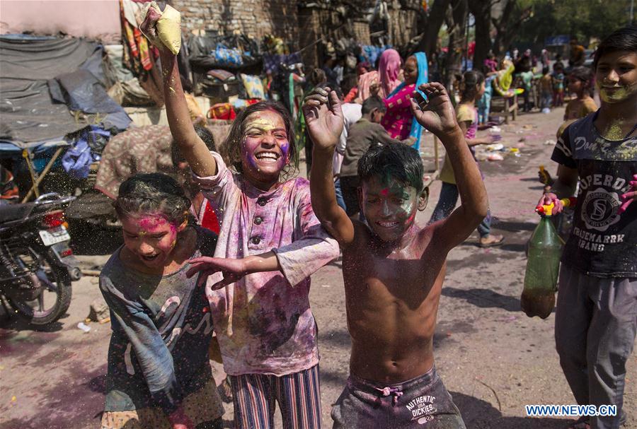 INDIA-NEW DELHI-HOLI FESTIVAL